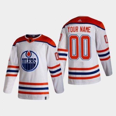Edmonton Oilers Custom 2020-2021 Reverse Retro Trikot Authentic  - Herren
